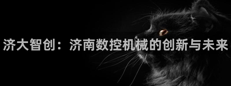 大同天辰娱乐:济大智创:济南数控机械的创新与未来